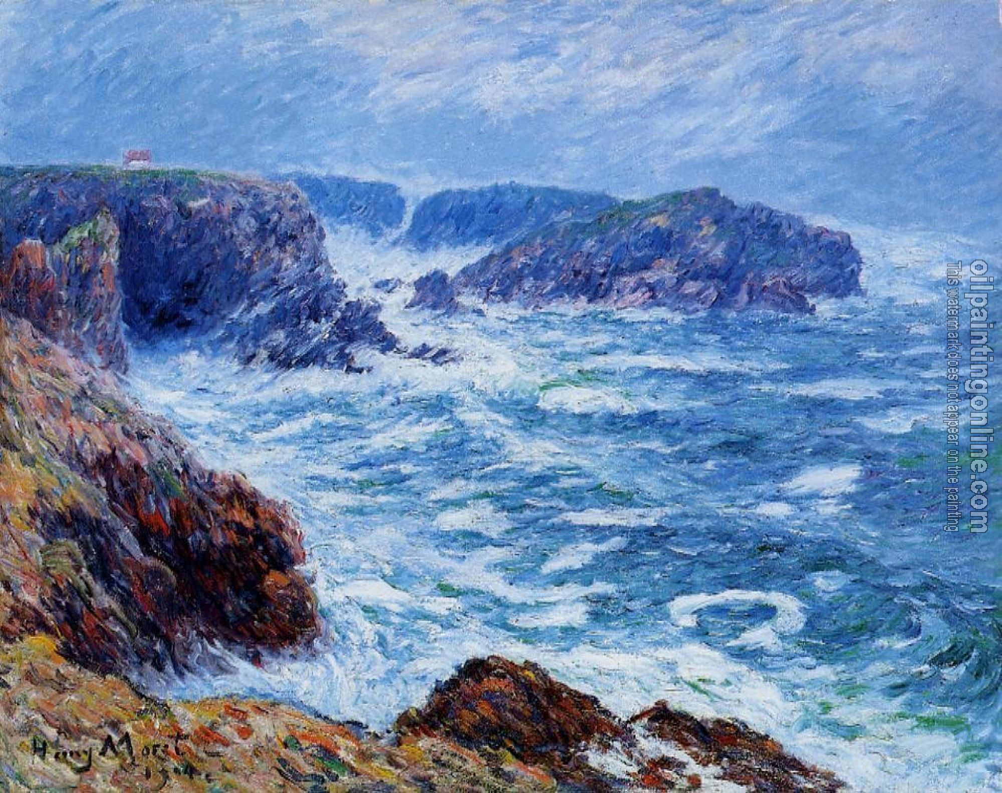 Moret, Henri - Ponte de la Sirene, Belle-Isle-en-Mer